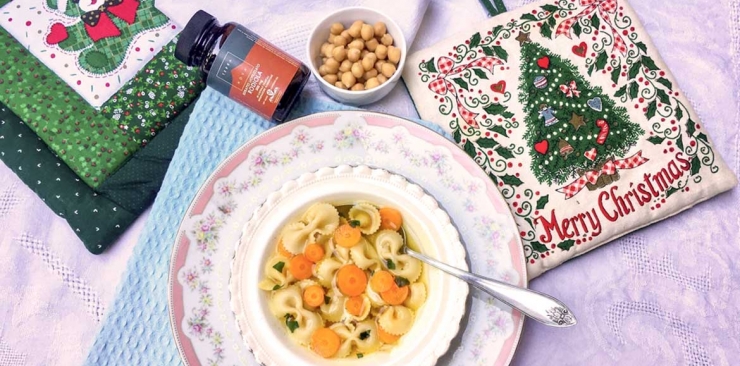 Zuppa di Fiocchi Ceci e Rodiola