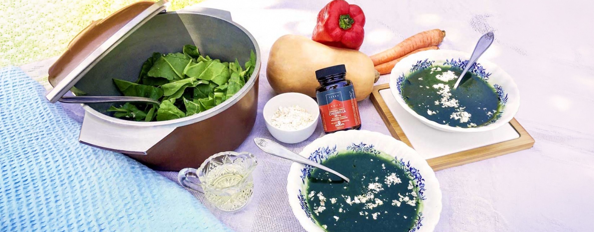 Crema di Spinaci Bietola e Chlorella