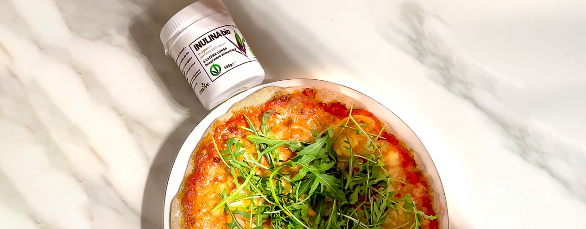 Pizza nutraceutica con Inulina Bio Forlive !