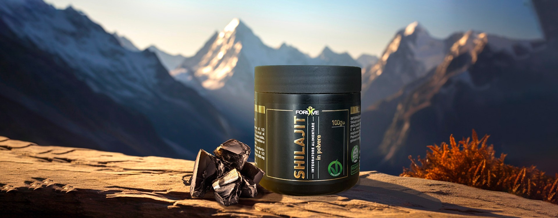 Shilajit: il tesoro delle montagne, antico elisir di salute.