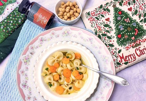 Zuppa di Fiocchi Ceci e Rodiola