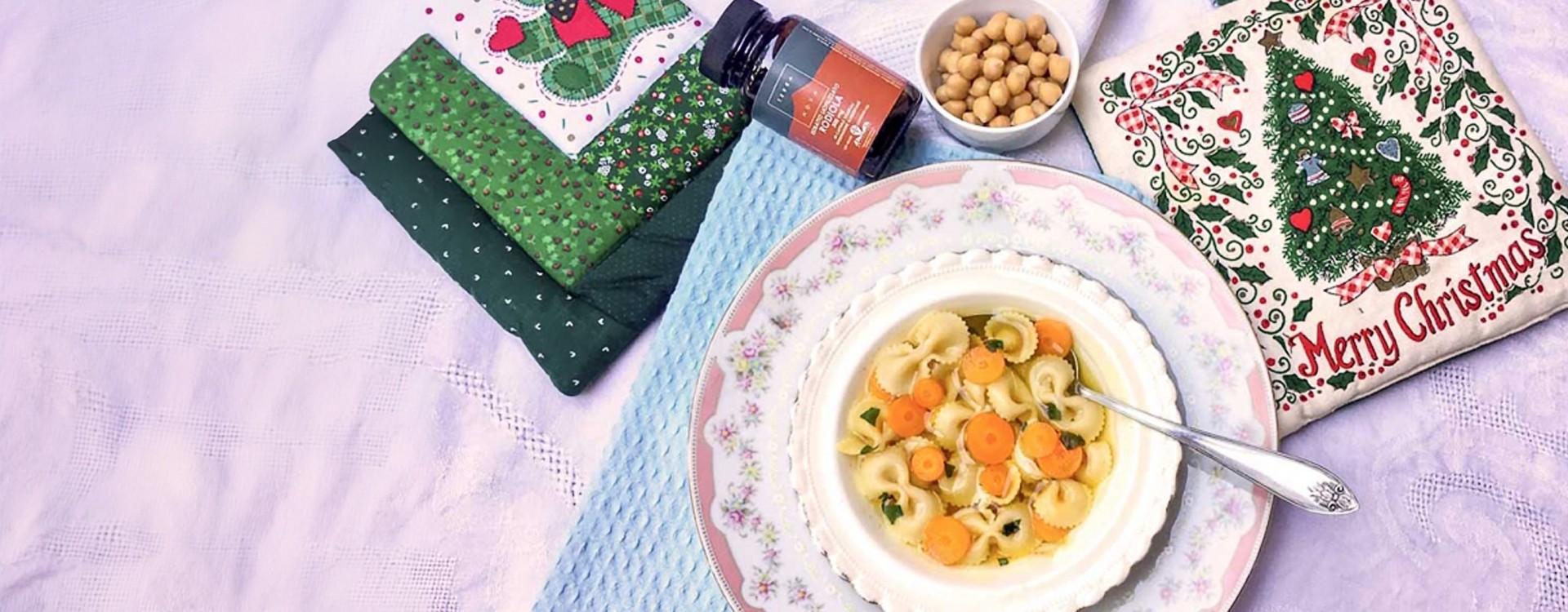 Zuppa di Fiocchi Ceci e Rodiola